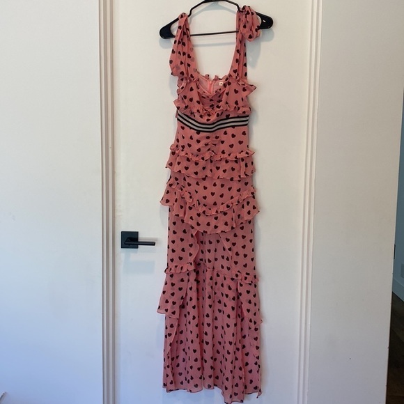 For Love and Lemons Maison Maxi Dress XS - Picture 7 of 9